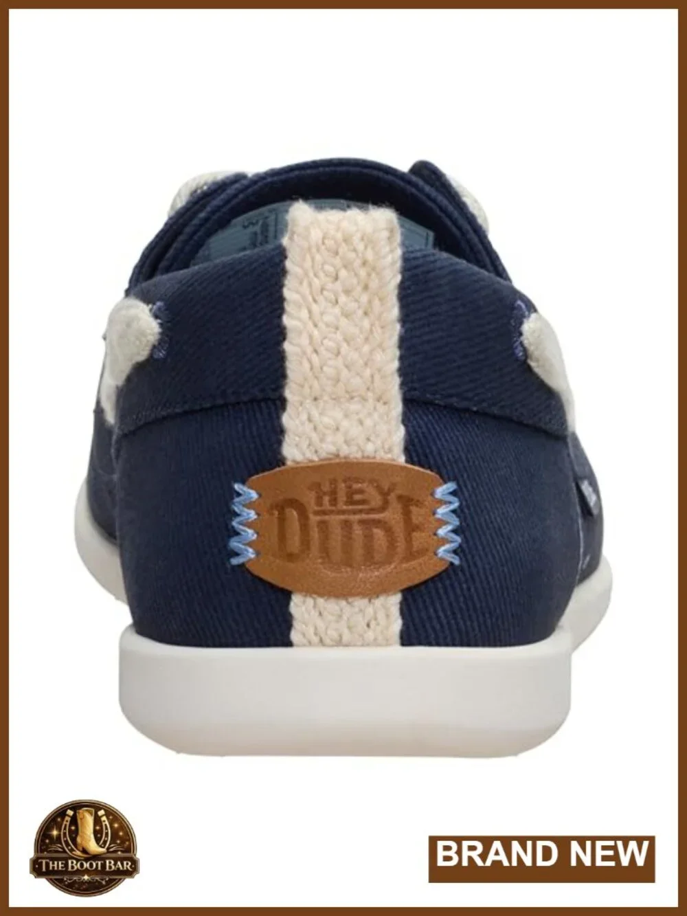 Washed Twill Lightweight Slip-On Loafer with Elastic Laces
